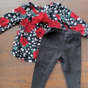 Koala Baby baby girl rose outfit